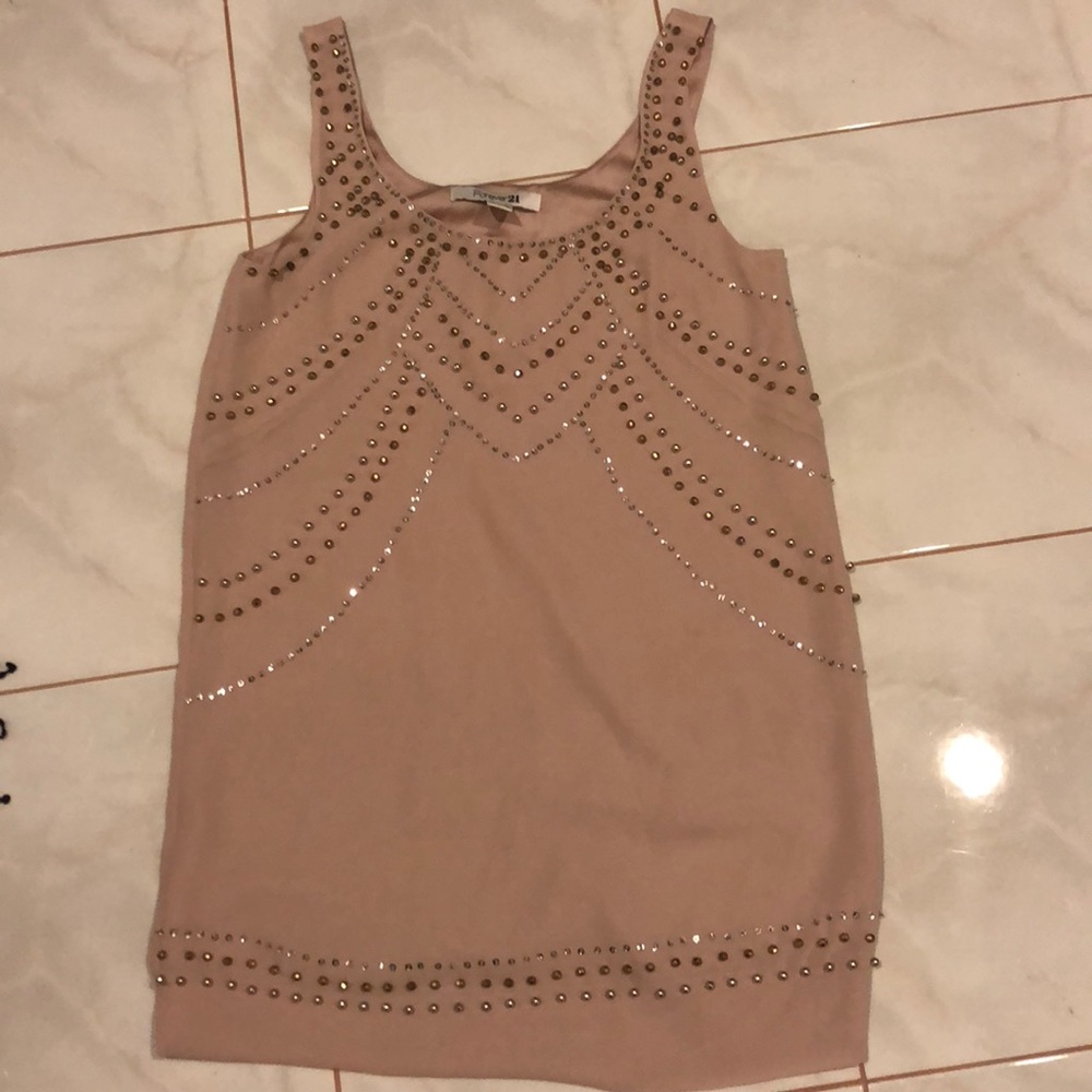 Forever21 blush tunic NWT